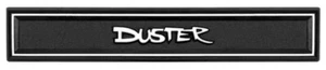 Interior Door Panel Emblem DUSTER LH or RH (Sold Each) 70-72 Duster - Picture 1 of 1