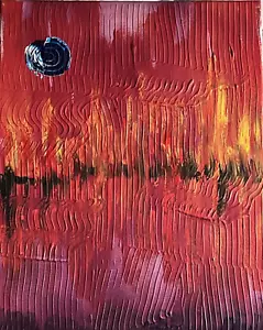 Original Kunstwerk, signiert vom Künstler, Cool Moon - Bild 1 von 3