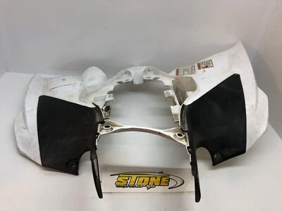 YAMAHA YFZ450R PLASTIC REAR WHITE FENDERS FENDER 18P 09 10 11 12 13 18P YFZ 450R - Image 1 of 4