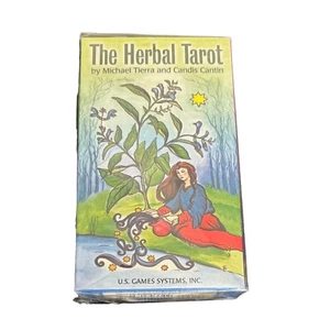 The Herbal Tarot by Michael Tierra and Candis Cantin - Authentic Deck NEW - Picture 1 of 3