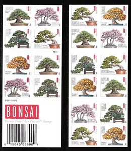 Scott #4622b GENUINE Convertible Booklet of 20 2012 (44c) BONSAI --Flawless! MNH - Picture 1 of 1