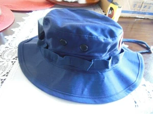Bucket Boonie Hat * Sun Protector / Unisex * Royal Blue 7-1/4 ** Free Shipping - Picture 1 of 5