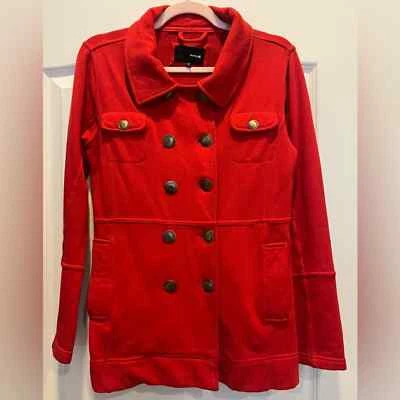 Abrigo rojo abotonado pequeño HURLEY Foto 1 de 4