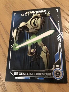 2019 Star Wars Masterwork: Blue parallel base card #72 General Grevious - Picture 1 of 1