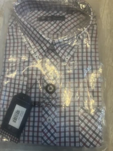 BEN SHERMAN Herren rot L/S SHIRT - 17" - XL - 50" - UVP 119€ - Bild 1 von 1