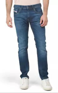 NWT DIESEL Sz36x32 THOMMER SLIM SKINNY STRETCH DENIM JEANS WASH RM042 - Picture 1 of 6