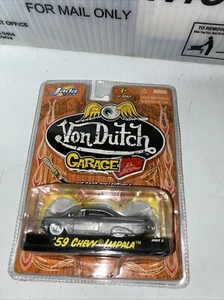 1959 CHEVY IMPALA  2005 JADA TOYS VON DUTCH GARAGE  WAVE 2 - 1:64 DIE-CAST - Picture 1 of 3