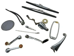 1947 Chevy Chevrolet Car Parts LOT Estate Window Cranks Etc - Picture 1 of 18