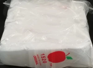 1520 Original Apple Bags 1.5" x 2" Reclosable 1,000 Baggies CLEAR - Picture 1 of 1