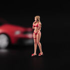 1/64 Scale Sexy Wearing Bikini Lady Resin Miniature Figure Scene Props Model Toy