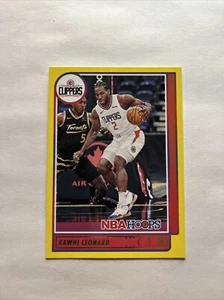 2021-22 Panini NBA Hoops - Yellow #76 Kawhi Leonard - Picture 1 of 2