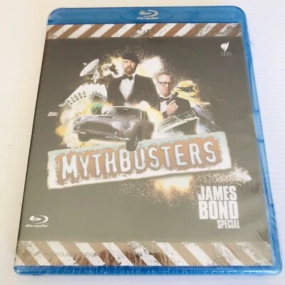 MYTHBUSTERS: JAMES BOND SPECIAL - BLU-RAY - BRAND NEW & SEALED - REGION B - image 1 of 3