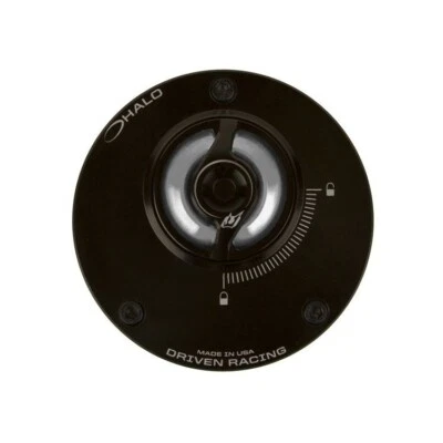 DRIVEN RACING HALO FUEL BASE/CAP YAMAHA YZF-R1 2004-2014 SILVER GAS CAP - Image 1 of 4