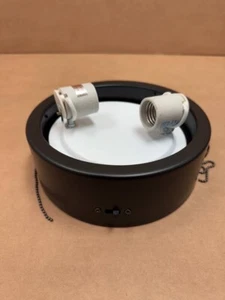 Light Assembly For Hampton Bay 52" Corwin Matte Black LED Ceiling Fan 1007532510 - Picture 1 of 4