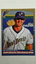 2008 Tri-City Dust Devils Team Set (Sealed)-Charlie Blackmon 1st Card-Grandstand