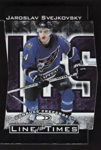 1997-98 Donruss Preferred Line of the Times #8-B Jaroslav Svejkovsky /2500 - Picture 1 of 2