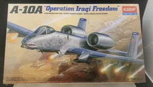 A-10A WART HOG OPERATION IRAQI FREEDON ACADEMY 1:72 PLASTIK MODELLFLUGZEUG BAUSATZ - Bild 1 von 6