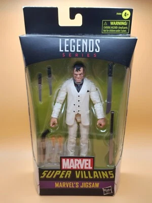 Figura de acción Marvel Legends JIGSAW Super Villanos 6" exclusiva de Walgreens  Foto 1 de 2