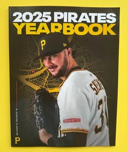 2025 PITTSBURGH PIRATES OFFICIAL YEARBOOK PAUL SKENES ⚾️ - Picture 1 of 5