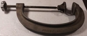Vintage Monkey Grip 10"Clamp Tire Patch Repair USA Cast Aluminum Complete - Picture 1 of 6
