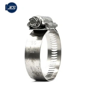 JCS Jubilee Style Hi-Torque 16mm Worm Drive Hose Clamps Clip 304 Stainless Steel - Picture 1 of 6