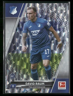 2021-22 Topps Bundesliga #92 David Space Speckle Foil Foto 1 de 2