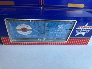 USA Trains R-1683 Nordic Filet Kühlwagen Neu in OVP Spur G - Bild 1 von 3