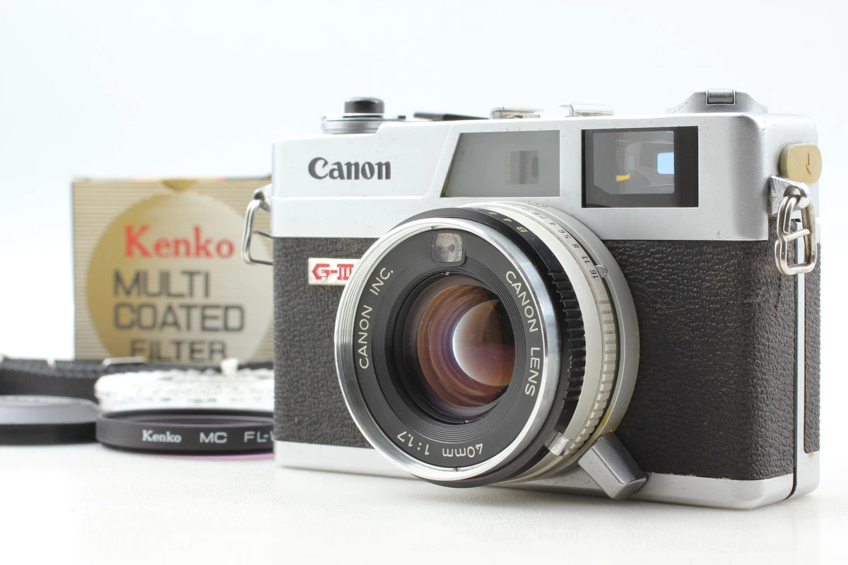 Canon Canonet QL17 GIII Film Cameras for sale - eBay