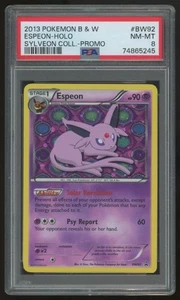 2013 Pokemon Espeon Sylveon Collection Promo #BW92 PSA 8 - Picture 1 of 2
