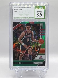 Prizm Draft Picks 2020-21 verde Prizm Josh Green Rookie RC #61 CSG 8,5 - Imagen 1 de 4