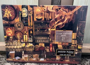 Springbock "Here's To Happy Hours" 500 Stück Puzzle 18" x 24" #PZL4159 NEU - Bild 1 von 3