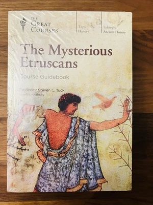 Brand New Great Courses The Mysterious Etruscans DVD & Book, & Transcript Book - Image 1 of 4