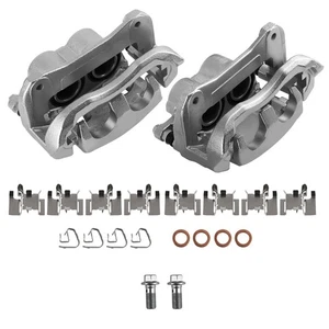 Front Disc Brake Caliper with Bracket & Hardware Pair For Toyota Lexus 19-B6274 - Picture 1 of 12