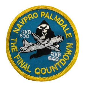 Parche de colección Navpro Palmdale The Final Countdown Airline Airport - Imagen 1 de 3