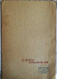 Das zeitgenössische Solfeggio (erster Band: Bodenschlüssel) mit Begleitung von - Bild 1 von 2