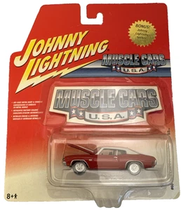 Johnny Lightning Muscle Cars #60 1970 Chevy Chevelle SS Red - Picture 1 of 6