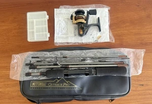NOS MITCHELL OUTBACK PRO DELUXE TRAVEL SYSTEM ROD REEL TACKLE CASE RUCKSACK CAMP - Bild 1 von 9
