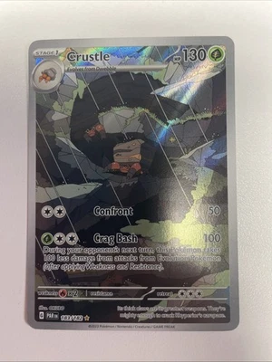 Pokémon TCG SV04: Paradox Rift Crustle #183/182 NM Free Shipping - Image 1 of 4