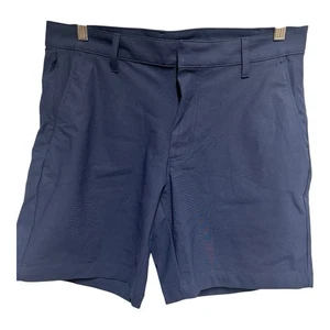 Pantaloncini Fabletics Uomo The Only Tech Golf Active Casual Elasticizzati Deep Navy Tg 33 - Foto 1 di 5