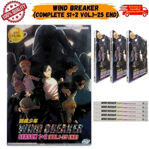New DVD Wind Breaker Complete Collector Boxset (Season 1-2) Anime [English Dub] - Picture 1 of 6