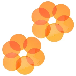  20 Stück LED Lampenfilter, 74 cm runde selbstklebende Farbkorrekturscheiben, warm - Bild 1 von 12