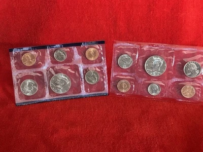 1997 U S Mint Uncirculated Coin Set D & P  Mint condition - Image 1 of 4