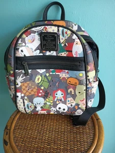 Loungefly Disney Nightmare Before Christmas Mini Rucksack viele Figuren - Bild 1 von 6