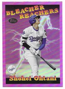 2025 Topps Update Bleacher Reachers Pink Foil Shohei Ohtani (#BR-1) Dodgers SP - Picture 1 of 2