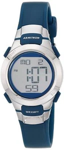 Sport Women's 45/7012NVSV Digital Watch with Matte Navy Strap - Picture 1 of 6