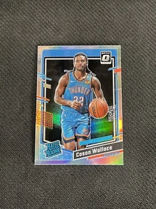CASON WALLACE 2023-24 OPTIC HOLO RC HOT! INVESTIEREN! OKC THUNDER  - Bild 1 von 2