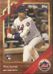 2019 Topps Advent Calendar #1 Pete Alonso RC NY Mets NL ROY - Picture 1 of 1
