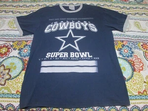 DALLAS COWBOYS..#9 TONY ROMO..BLUE SHIRT..ADULT MEDIUM - Picture 1 of 6