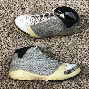 Nike Air Jordan 23 XXIII OG White Stealth Grey Men Sz 12 Basketball Shoes 2008 - Picture 1 of 11