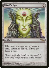 Mind's Eye Mirrodin MINT Artifact Rare MAGIC THE GATHERING MTG CARD ABUGames